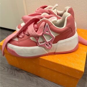 Naked Wolfe - Pink Slider Sneakers